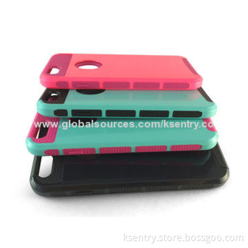 High-quality OEM Customized Logo Colorful Hard PC Cover Case for iPhone 6